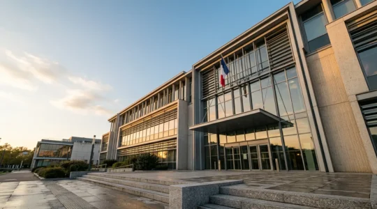 Vision d'ensemble d'un espace administratif moderne illustrant les opportunités de carrière dans la fonction publique française